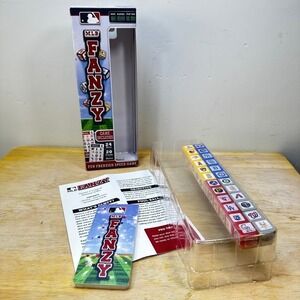 MLB Fanzy Fun Frenzied Speed Game NEW MasterPieces Puzzle Co Dice Game Baseball
